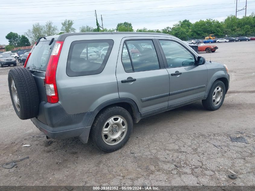 2005 Honda Cr-V Lx VIN: SHSRD785X5U347583 Lot: 39382352