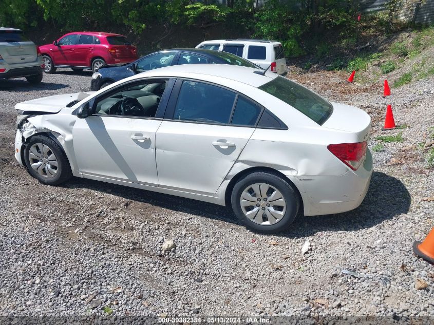 2013 Chevrolet Cruze Ls Auto VIN: 1G1PA5SGXD7225003 Lot: 39382354