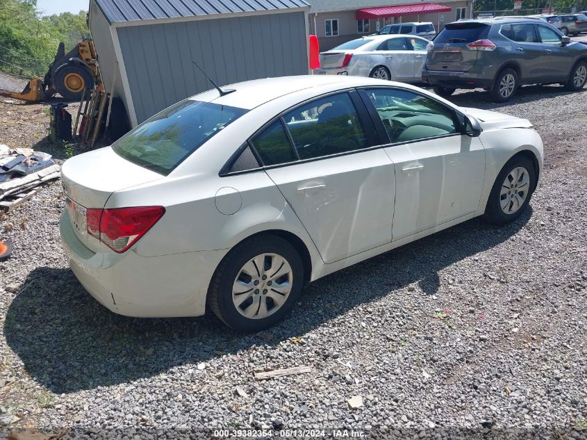 2013 Chevrolet Cruze Ls Auto VIN: 1G1PA5SGXD7225003 Lot: 39382354