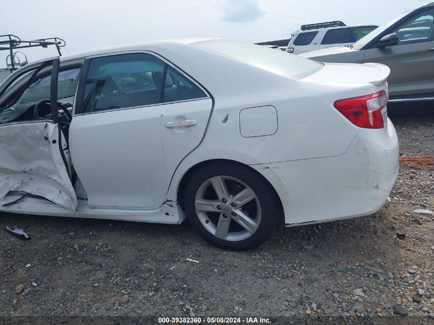 2012 Toyota Camry Se VIN: 4T1BF1FK4CU166956 Lot: 39382360