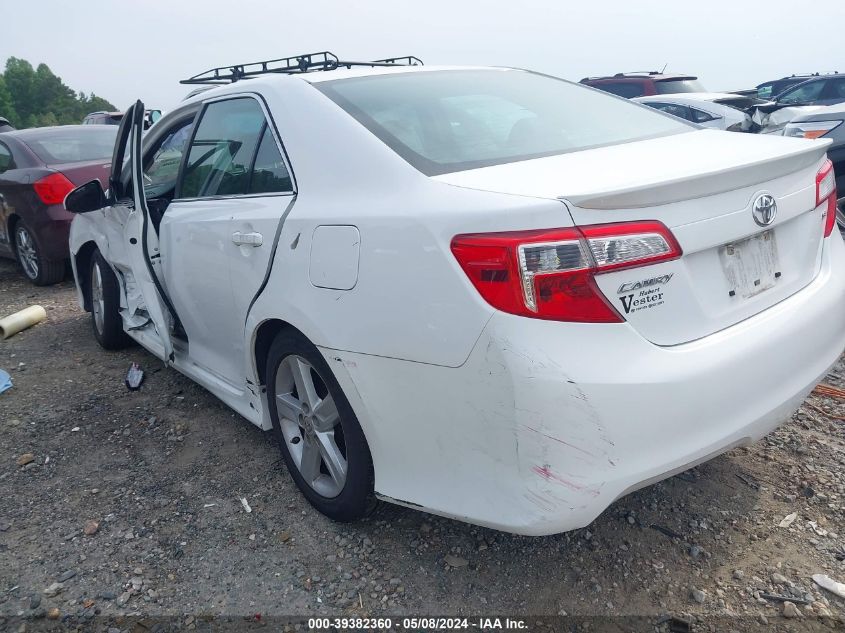 2012 Toyota Camry Se VIN: 4T1BF1FK4CU166956 Lot: 39382360