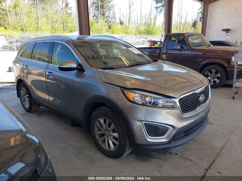 2018 Kia Sorento 2.4L Lx VIN: 5XYPG4A30JG412800 Lot: 39382365