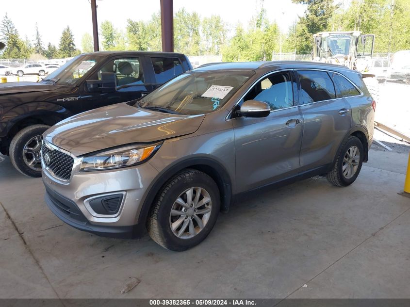 2018 Kia Sorento 2.4L Lx VIN: 5XYPG4A30JG412800 Lot: 39382365