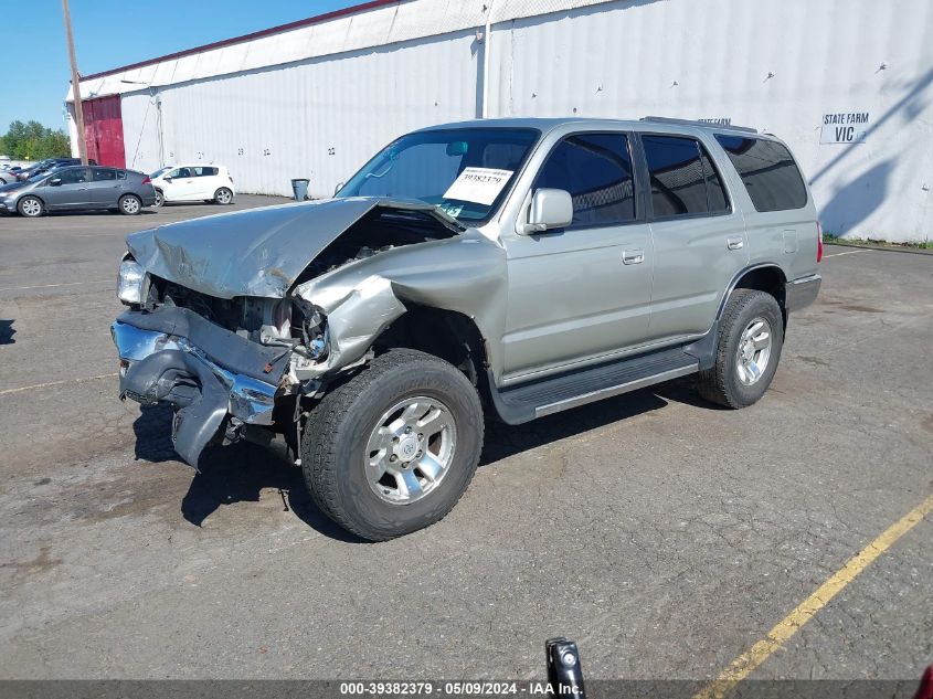 1999 Toyota 4Runner Sr5 V6 VIN: JT3HN86R1X0228371 Lot: 39382379