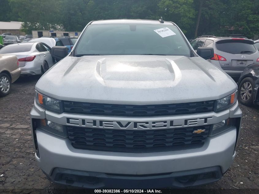 2019 Chevrolet Silverado 1500 Custom VIN: 1GCRWBEF1KZ234421 Lot: 39382386