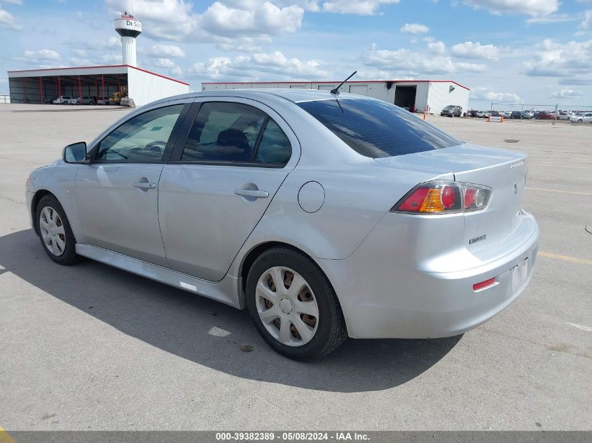 2013 Mitsubishi Lancer Es VIN: JA32U2FU2DU009038 Lot: 39382389