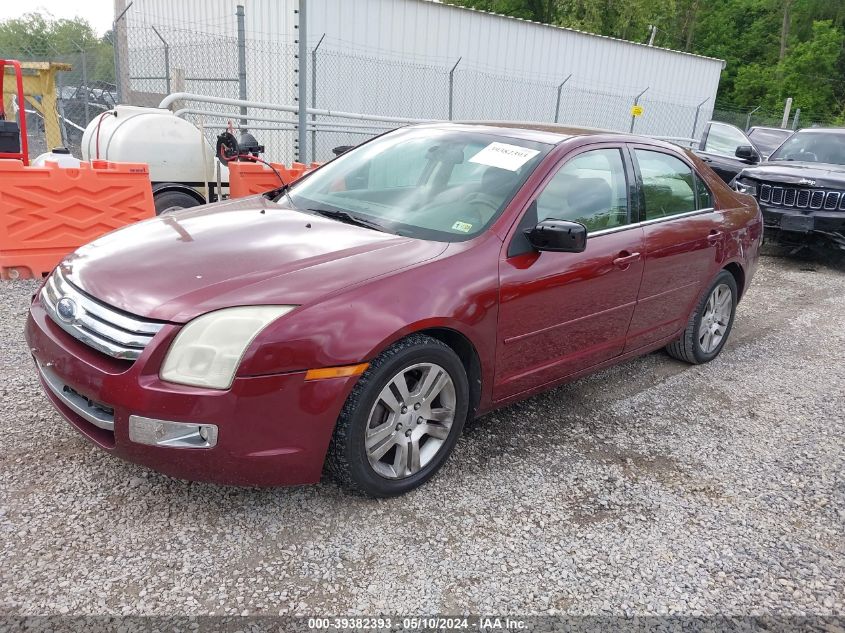 2006 Ford Fusion Sel VIN: 3FAHP08186R225163 Lot: 39382393