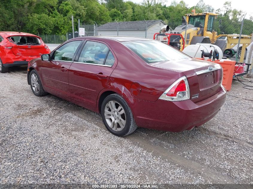 2006 Ford Fusion Sel VIN: 3FAHP08186R225163 Lot: 39382393