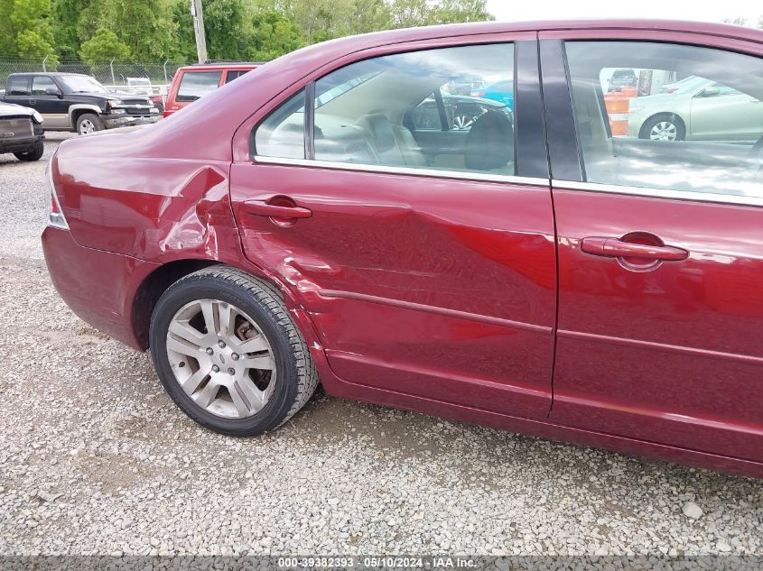 2006 Ford Fusion Sel VIN: 3FAHP08186R225163 Lot: 39382393