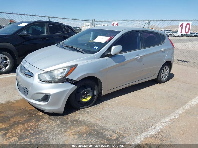 2013 Hyundai Accent Gs VIN: KMHCT5AEXDU118661 Lot: 39382400