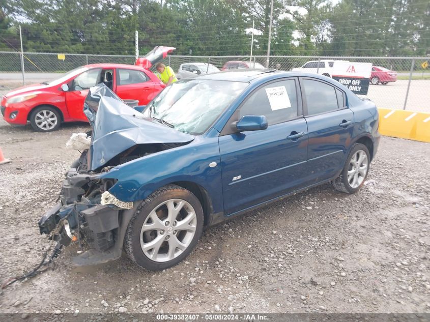 2008 Mazda Mazda3 S Grand Touring VIN: JM1BK323681835103 Lot: 39382407