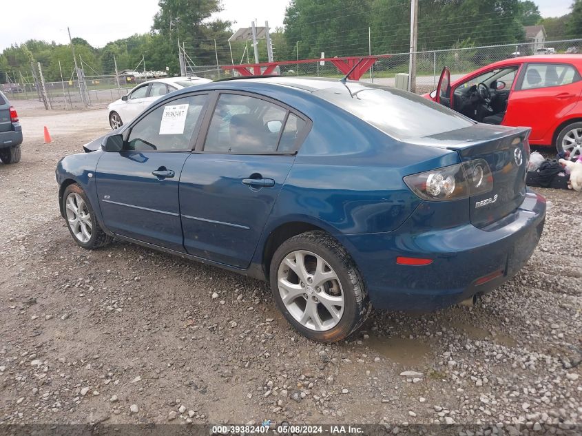 2008 Mazda Mazda3 S Grand Touring VIN: JM1BK323681835103 Lot: 39382407