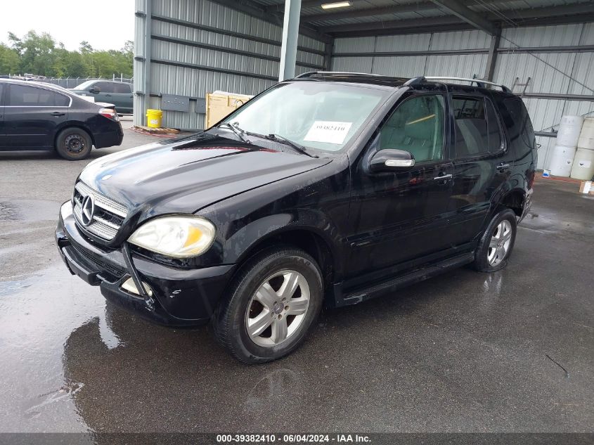 2005 Mercedes-Benz Ml 350 4Matic VIN: 4JGAB57E35A541599 Lot: 39382410