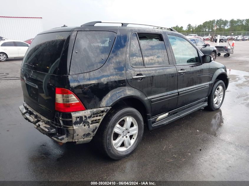 2005 Mercedes-Benz Ml 350 4Matic VIN: 4JGAB57E35A541599 Lot: 39382410