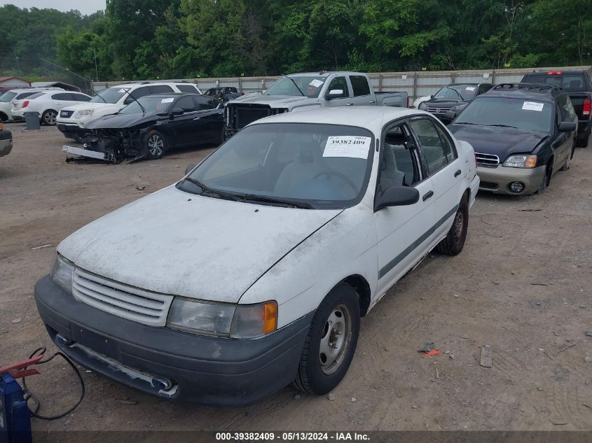 1991 Toyota Tercel Deluxe VIN: JT2EL43A1M0087561 Lot: 39382409