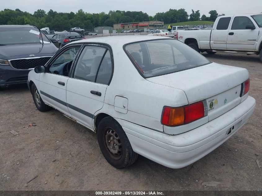 1991 Toyota Tercel Deluxe VIN: JT2EL43A1M0087561 Lot: 39382409