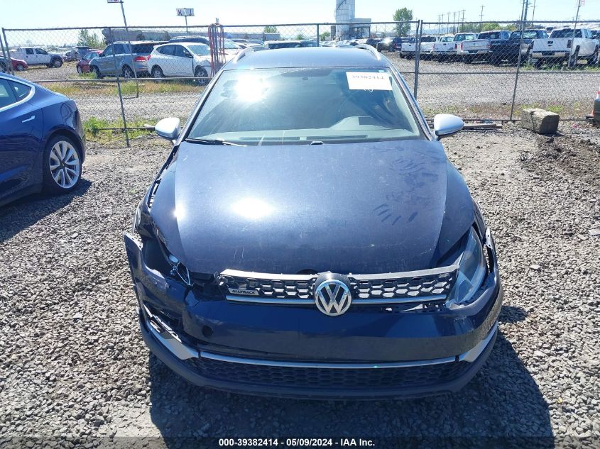 2017 VOLKSWAGEN GOLF ALLTRACK S/SE/SEL - 3VWH17AU2HM509863