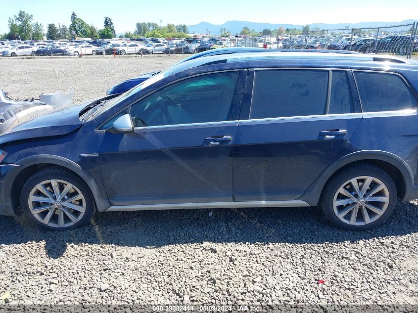 2017 Volkswagen Golf Alltrack Tsi S/Tsi Se/Tsi Sel VIN: 3VWH17AU2HM509863 Lot: 39382414