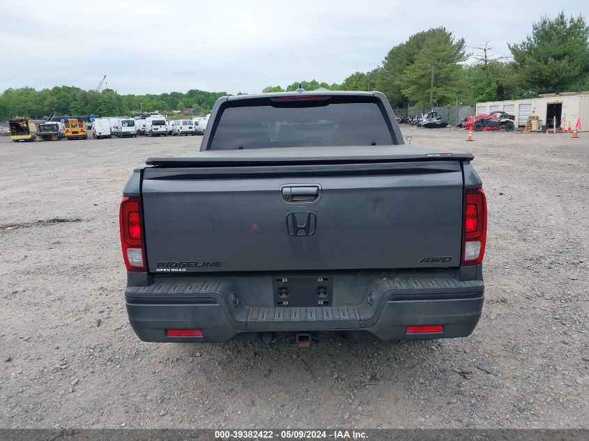 2017 Honda Ridgeline Rts VIN: 5FPYK3F4XHB015537 Lot: 39382422