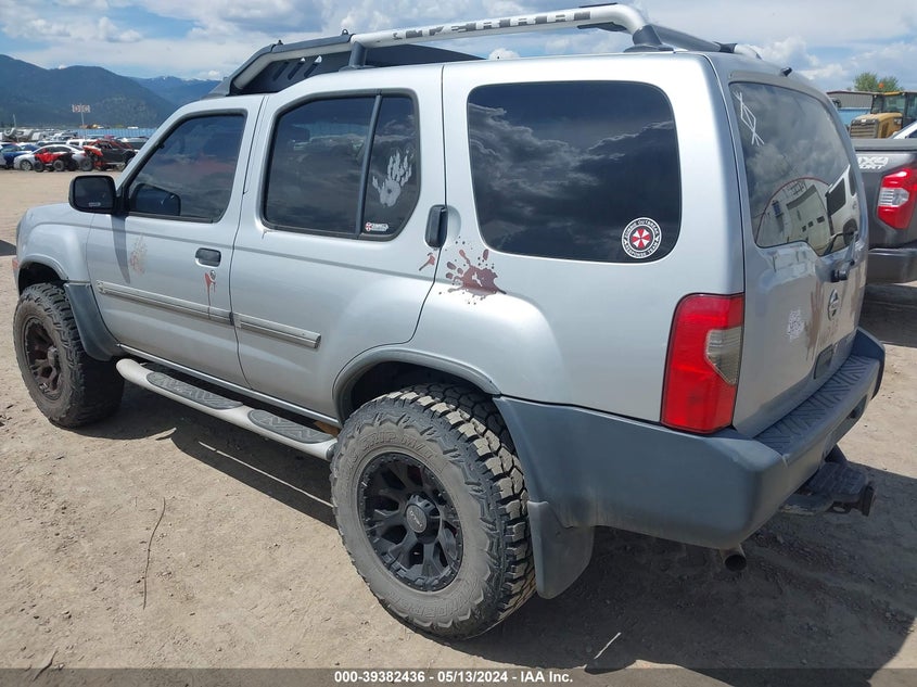 2002 Nissan Xterra Xe VIN: 5N1ED28T42C541344 Lot: 39382436