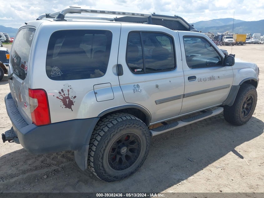 2002 Nissan Xterra Xe VIN: 5N1ED28T42C541344 Lot: 39382436