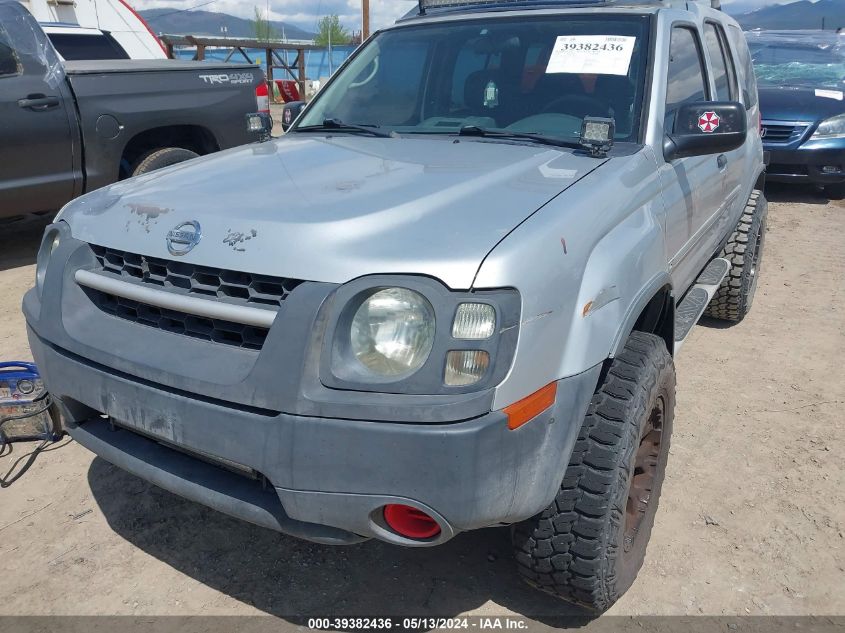 2002 Nissan Xterra Xe VIN: 5N1ED28T42C541344 Lot: 39382436