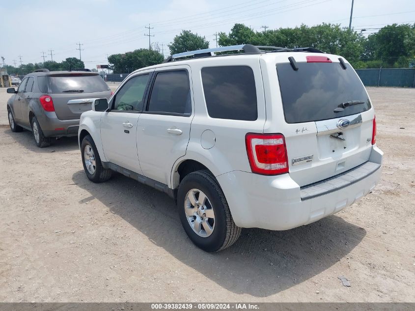 2011 Ford Escape Limited VIN: 1FMCU0EG2BKC18161 Lot: 39382439