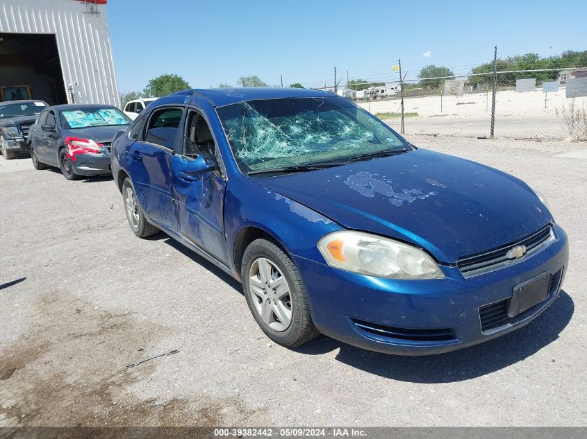 2006 Chevrolet Impala Ls VIN: 2G1WB58K769110803 Lot: 39382442