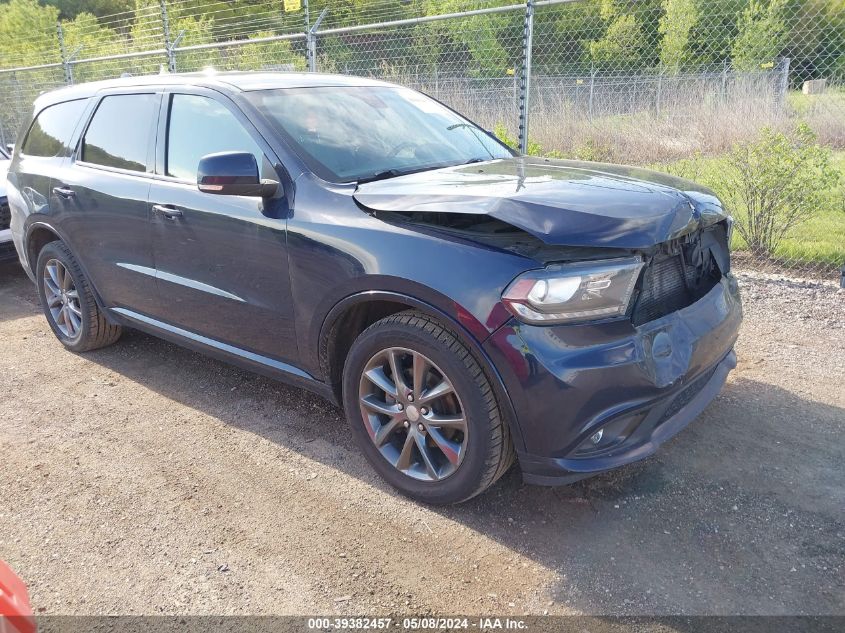 2018 Dodge Durango Gt Rwd VIN: 1C4RDHDG8JC289808 Lot: 39382457