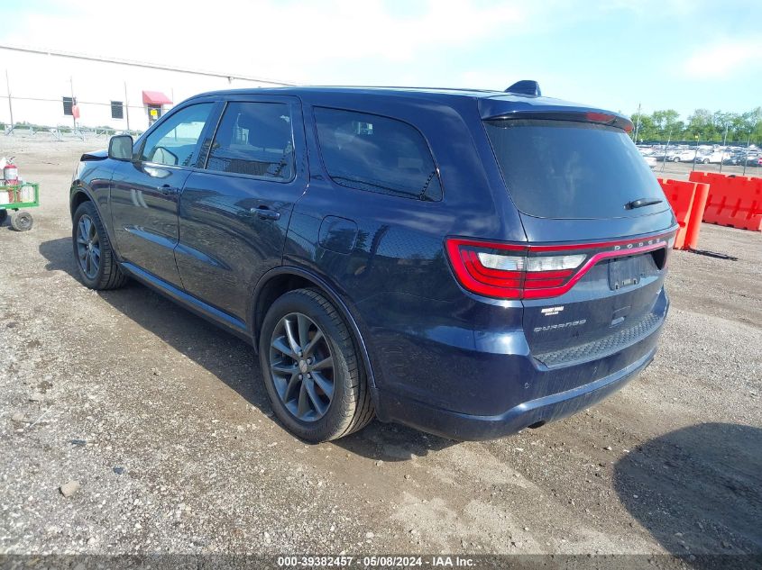 2018 Dodge Durango Gt Rwd VIN: 1C4RDHDG8JC289808 Lot: 39382457