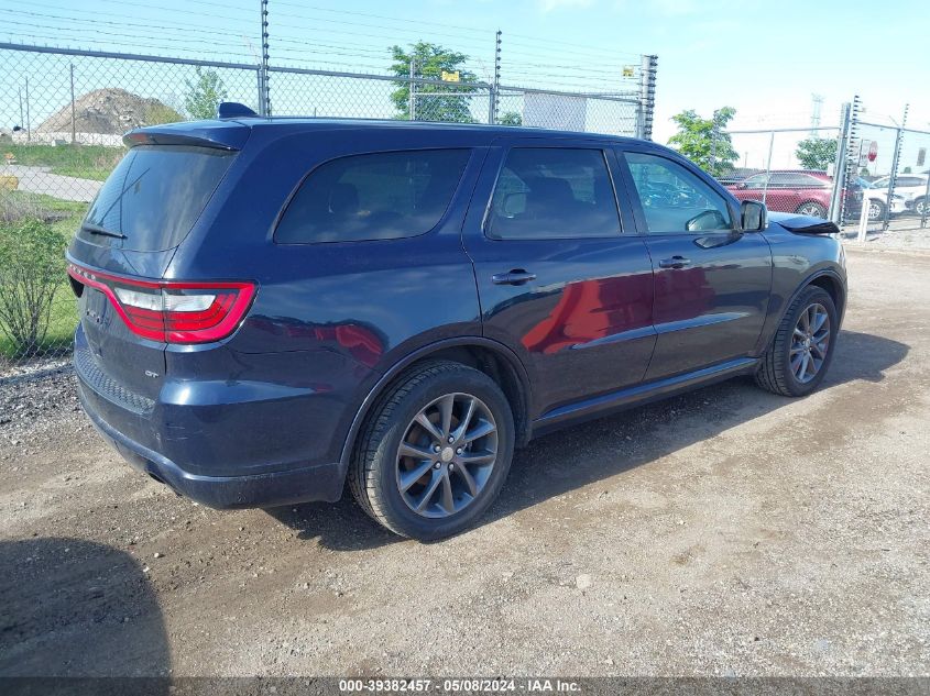 2018 Dodge Durango Gt Rwd VIN: 1C4RDHDG8JC289808 Lot: 39382457