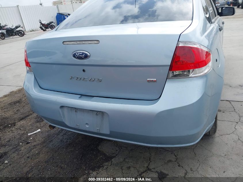 2009 Ford Focus Se VIN: 1FAHP35N39W130519 Lot: 39382462