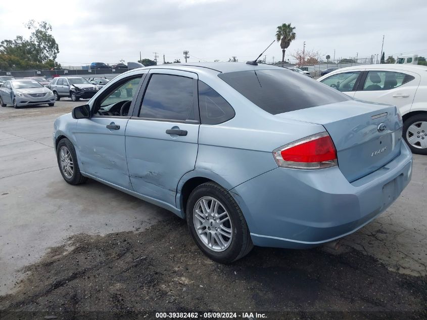 2009 Ford Focus Se VIN: 1FAHP35N39W130519 Lot: 39382462