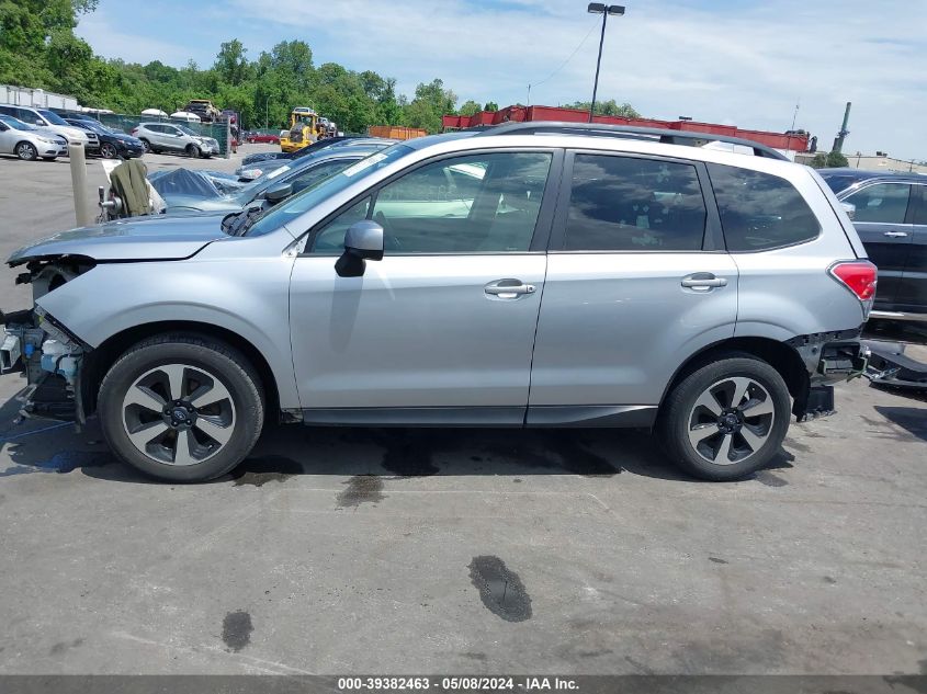 2018 Subaru Forester 2.5I Premium VIN: JF2SJAGC9JH470320 Lot: 39382463