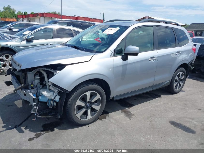 2018 Subaru Forester 2.5I Premium VIN: JF2SJAGC9JH470320 Lot: 39382463