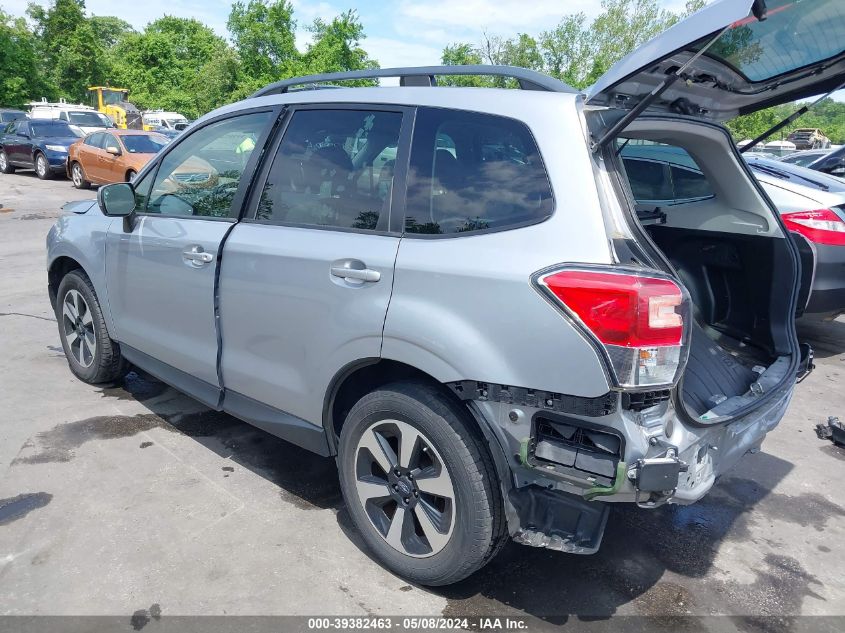 2018 Subaru Forester 2.5I Premium VIN: JF2SJAGC9JH470320 Lot: 39382463