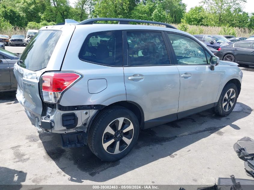 2018 Subaru Forester 2.5I Premium VIN: JF2SJAGC9JH470320 Lot: 39382463