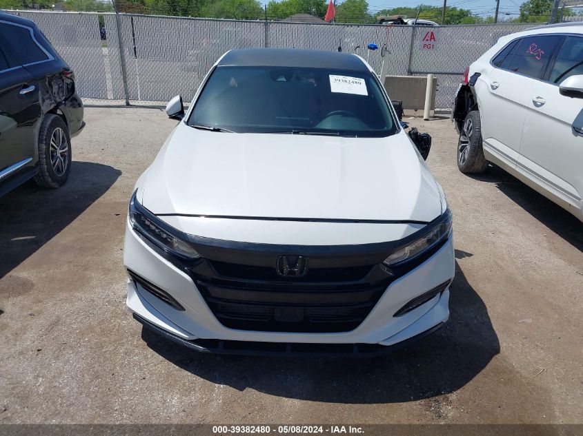 2018 Honda Accord Sport VIN: 1HGCV1F30JA267271 Lot: 39382480