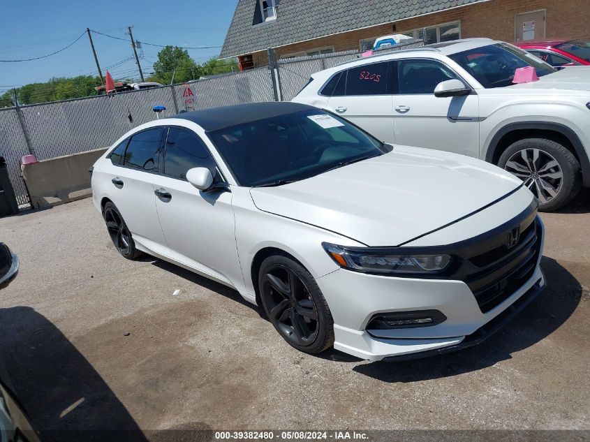 2018 Honda Accord Sport VIN: 1HGCV1F30JA267271 Lot: 39382480