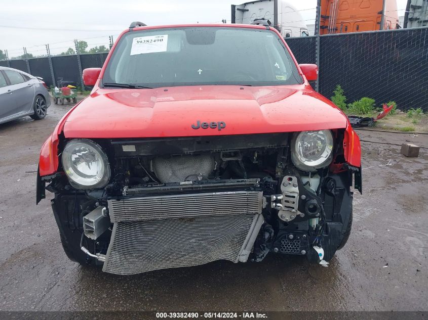 2019 Jeep Renegade Altitude Fwd VIN: ZACNJABB1KPK06431 Lot: 39382490