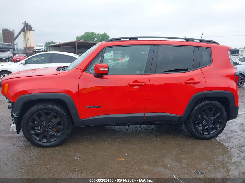 2019 Jeep Renegade Altitude Fwd VIN: ZACNJABB1KPK06431 Lot: 39382490