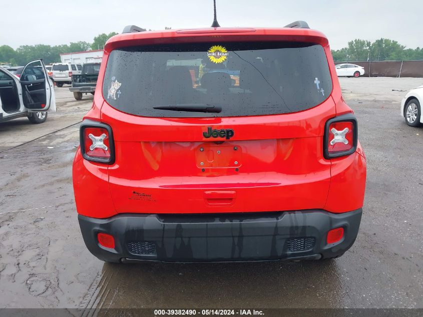 2019 Jeep Renegade Altitude Fwd VIN: ZACNJABB1KPK06431 Lot: 39382490