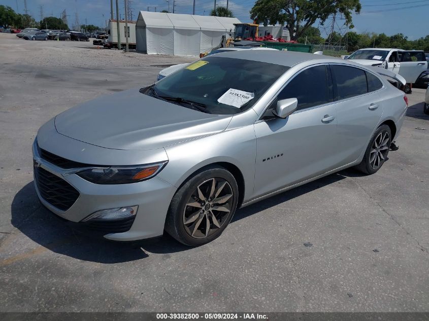 2020 Chevrolet Malibu Fwd Rs VIN: 1G1ZG5ST4LF050868 Lot: 39382500