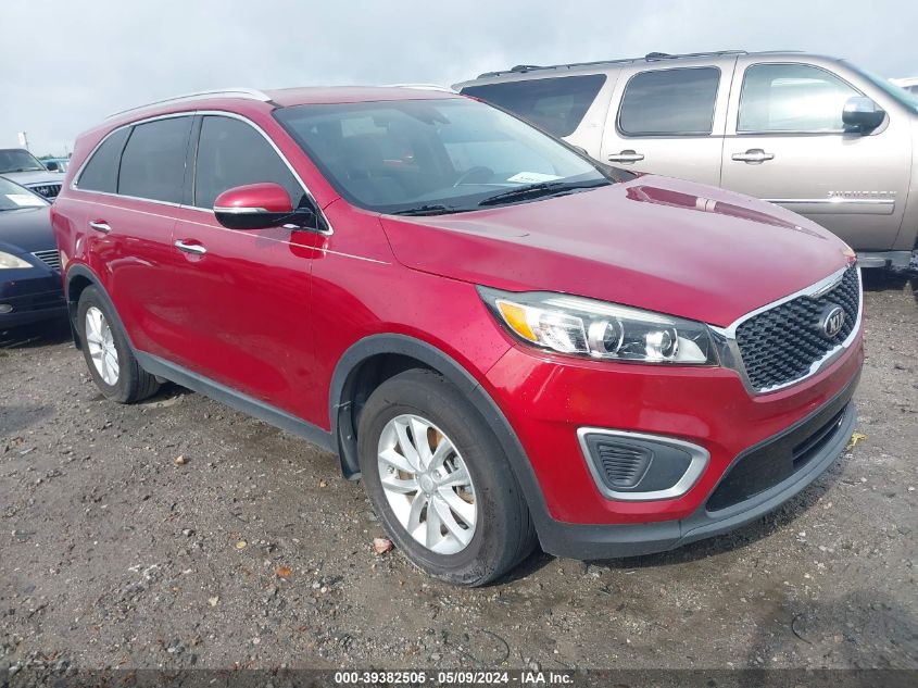 2017 Kia Sorento 2.4L Lx VIN: 5XYPG4A32HG287941 Lot: 39382505