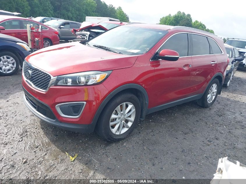 2017 Kia Sorento 2.4L Lx VIN: 5XYPG4A32HG287941 Lot: 39382505