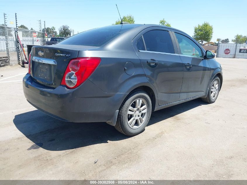 2015 Chevrolet Sonic Lt Auto VIN: 1G1JC5SG7F4207658 Lot: 39382508