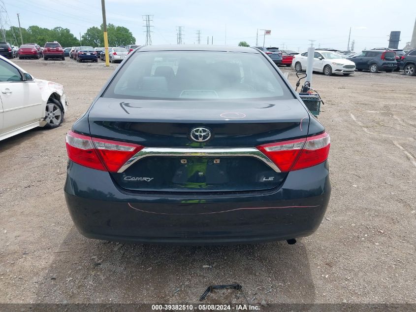 2016 Toyota Camry Le VIN: 4T1BF1FK7GU122035 Lot: 39382510