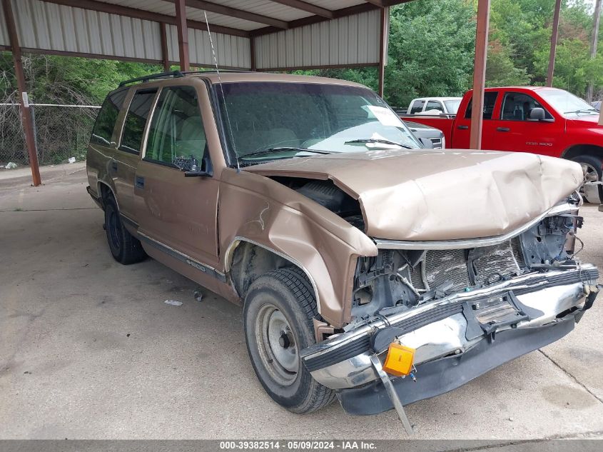 1996 Chevrolet Tahoe C1500 VIN: 1GNEC13R9TJ353467 Lot: 39382514