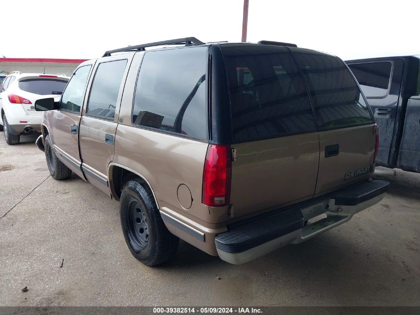 1996 Chevrolet Tahoe C1500 VIN: 1GNEC13R9TJ353467 Lot: 39382514