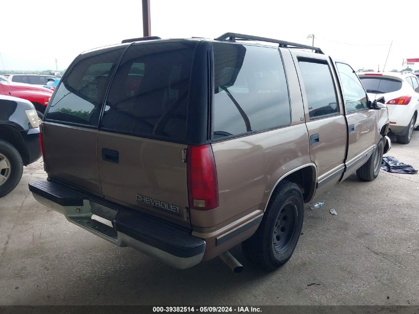 1996 Chevrolet Tahoe C1500 VIN: 1GNEC13R9TJ353467 Lot: 39382514